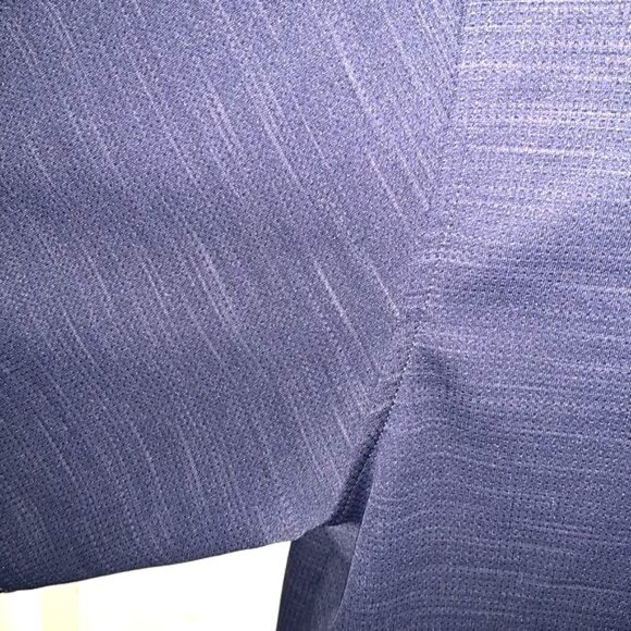 Kirkland Signature Navy Blue Polo Shirt M Short Sleeve Lightweight - Picture 4 of 11